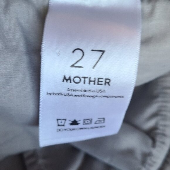 MOTHER THE TOMCAT PREP CROPPED KHAKIS CHINOS KILLING TIME CEMENT STRETCH sz 27 - Picture 8 of 9